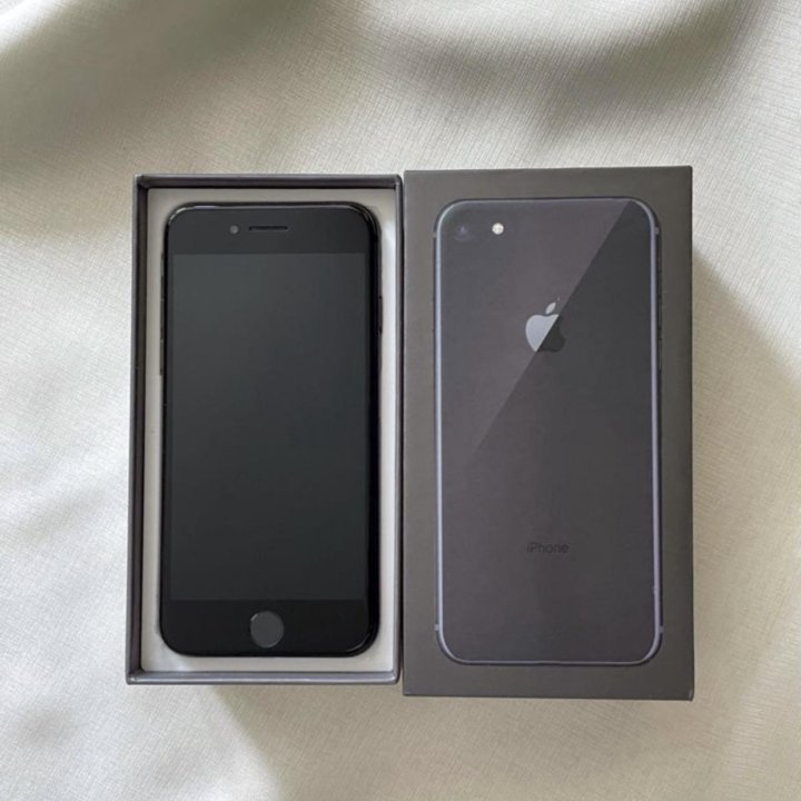 iPhone 8 black 64 gb новый 