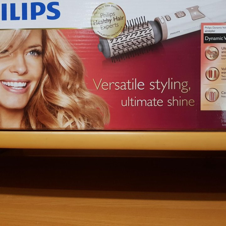 Фен-щётка PHILIPS HP8664/00 Dynamic Volumebrush