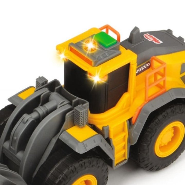 Новый Погрузчик Dickie Toys Volvo (3723003), 23 см