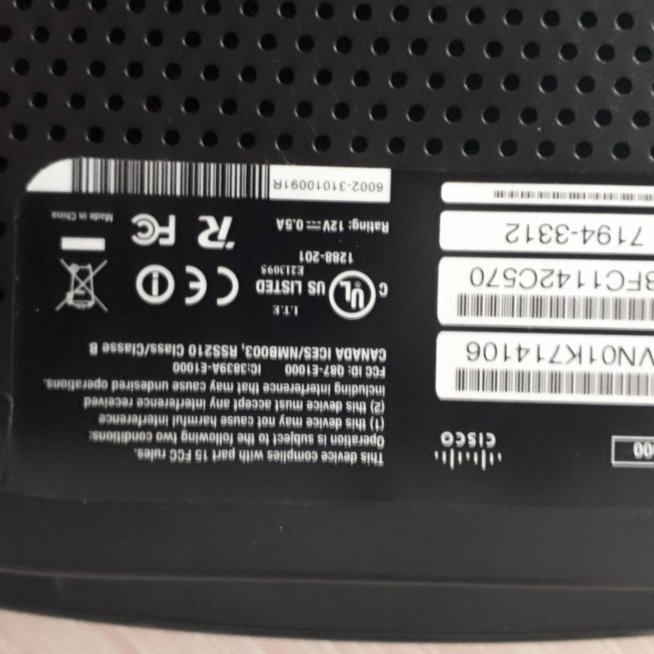 Роутер cisco linksys e1000