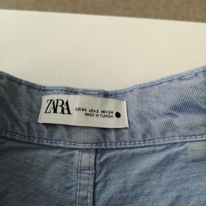 Джинсы трубы ZARA размер 34