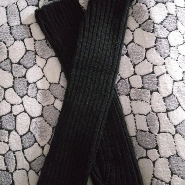 Вязанные митеньки