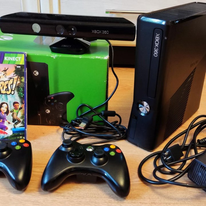 Xbox 360 slim 320gb + kinect