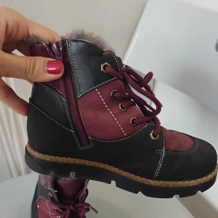 Зимние ботинки для девочки