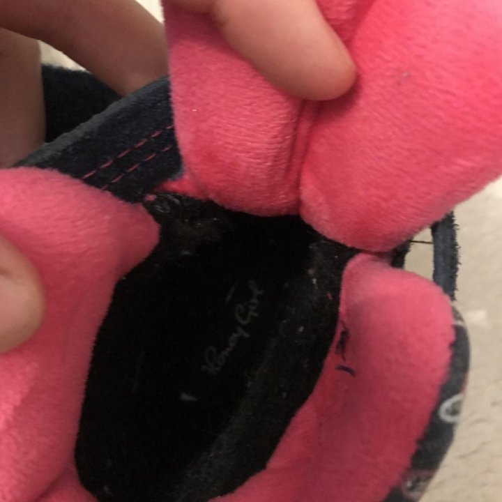 Ботинки для девочки. Зима