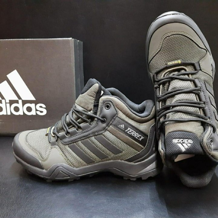 Кроссовки Adidas Gore-tex артикул 325 олив