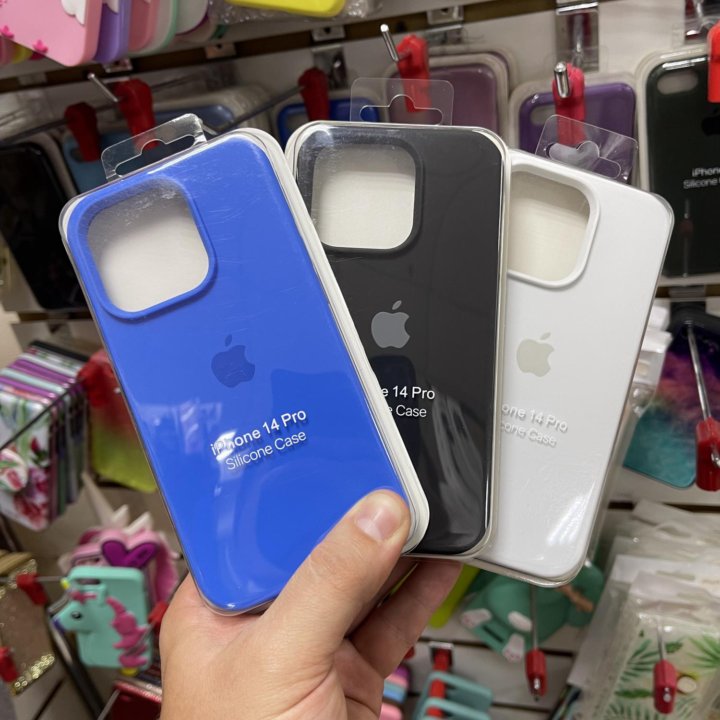 Чехлы silicone case, для iphone 14/14+/14pro/max