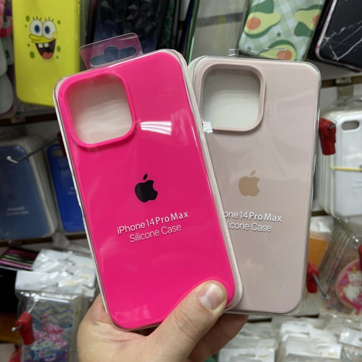 Чехлы silicone case, для iphone 14/14+/14pro/max