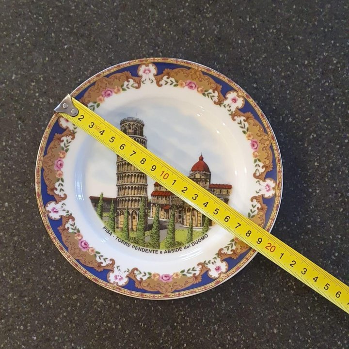 Настенная тарелка-картина Италия