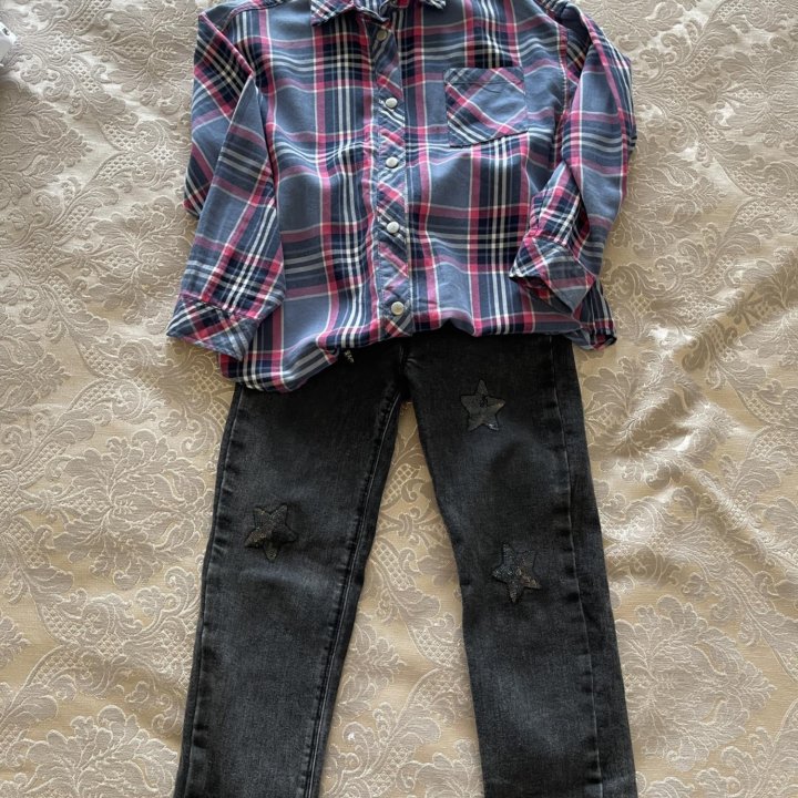 Рубашка и джинсы Gее Jay, 128