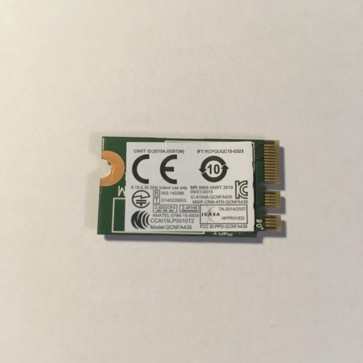 Wi-Fi+Bluetooth модуль Qualcomm Atheros QCNFA435