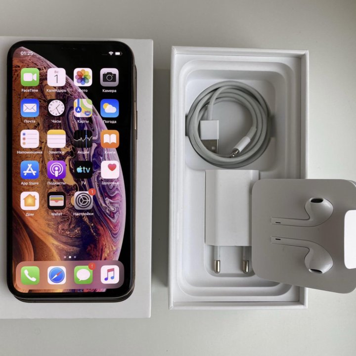 Новый iPhone XS 256Gb Gold ORIGINAL