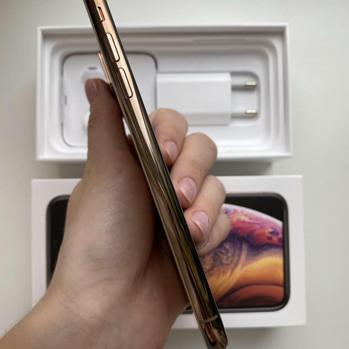 Новый iPhone XS 256Gb Gold ORIGINAL