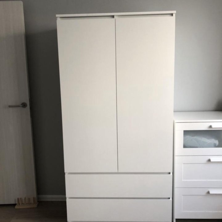 Шкаф белый новый аналог IKEA