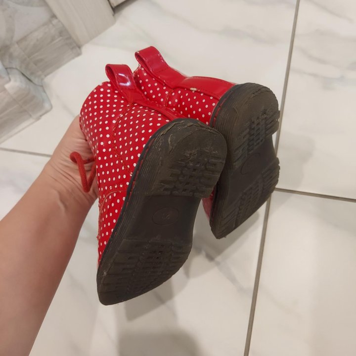 Ботинки осенние для девочки