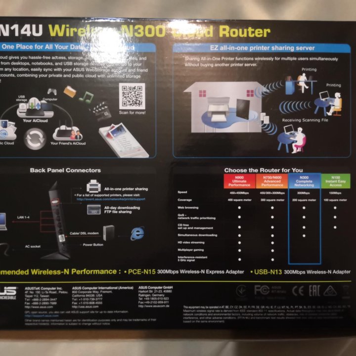 Wi-Fi ASUS RT-N14U