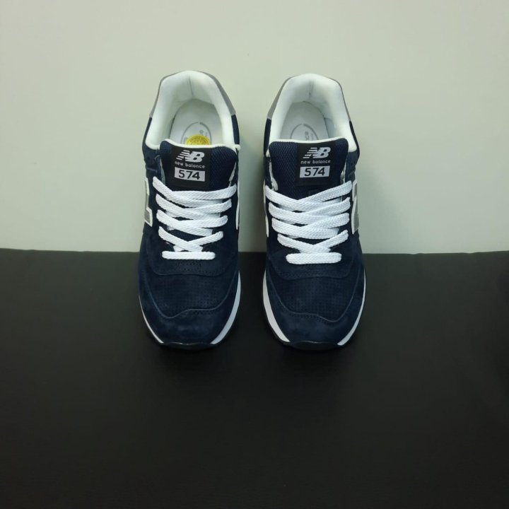 Кроссовки New Balance 574 мужские синие в Москве, цена 3 400 руб ...
