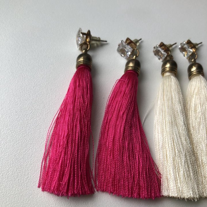 Серьги кисти