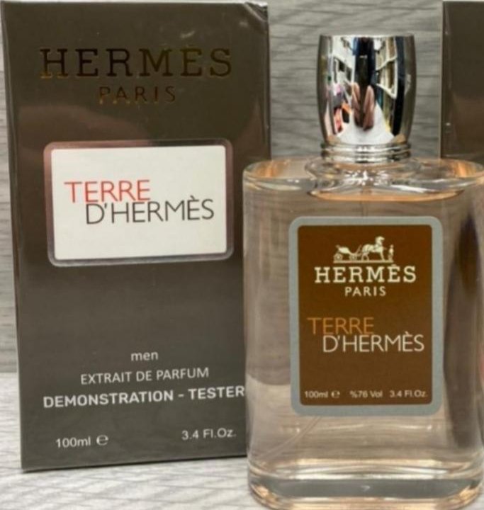 ТЕСТЕР HERMÈS TERRE D'HERMES EXTRAIT DE PARFUM 100