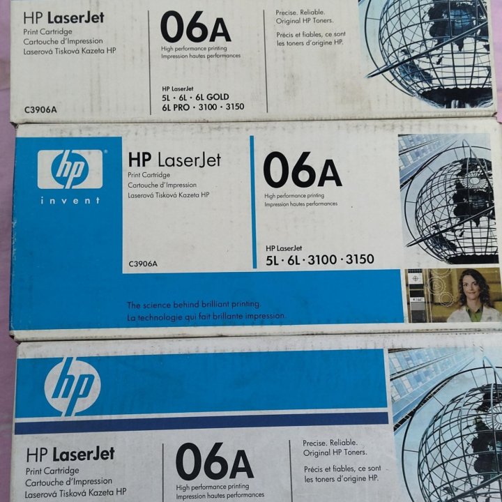 Оригинальные картриджи HP 15X/53X/03A/06A/96A