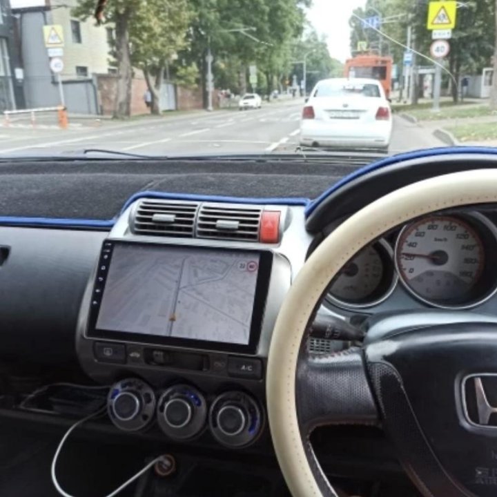 Honda Fit 2 3 jazz android штатная магнитола teyes