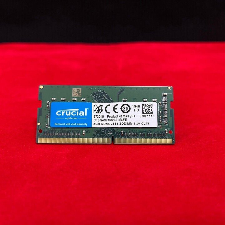 Память на ноутбук Crucial 8GB 2666 Mhz DDR4 ддр4