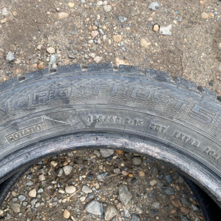 1шт. 185/60 R15 GISLAVED NF5 ЗИМА