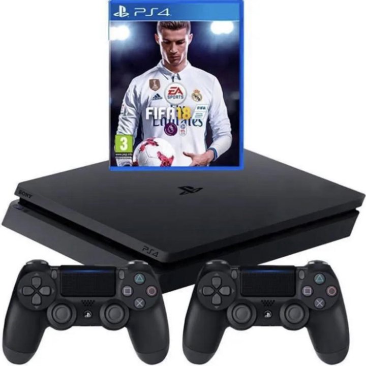 Sony PlayStation 4slim+игры в идеале