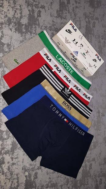 трусы набор adidas BOSS FILA TOMMY LACOSTE