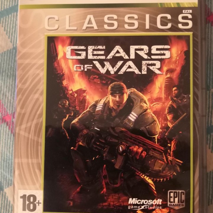 Gears Of War XBOX 360 Лицензия