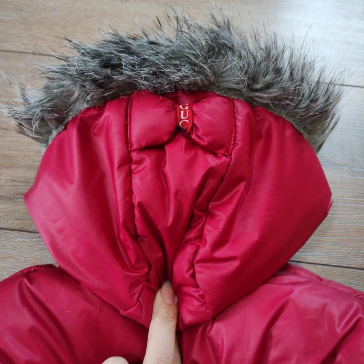 Зимняя куртка девочке 3-4 года