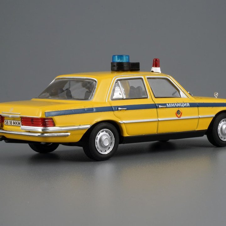 Модель автомобиля Mercedes-Benz 450 SEL (милиция)