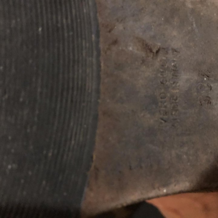 Кожаные Ботфорты