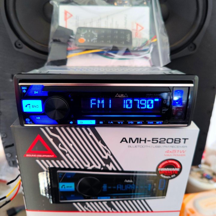 Автомагнитола Aura AMH-520BT Новая