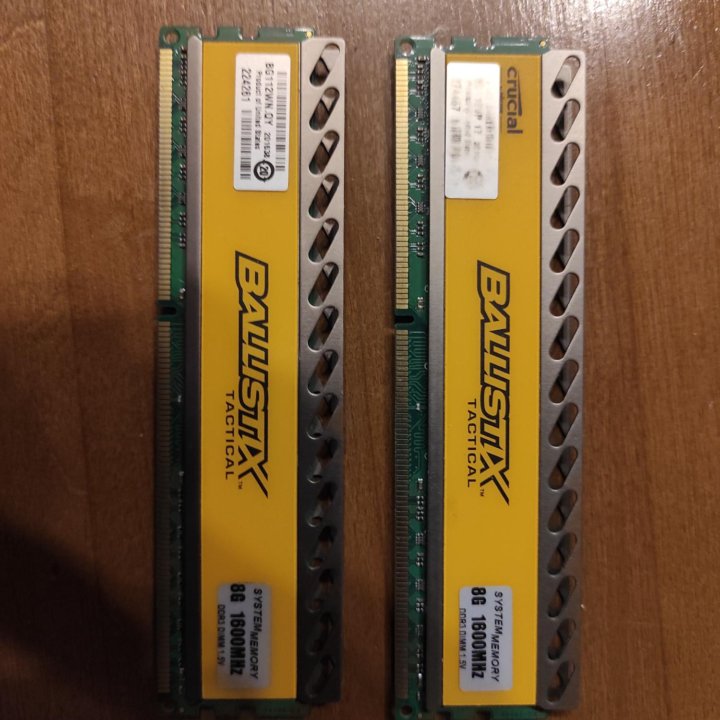 Оперативная память DDR 3 ballistix tactical