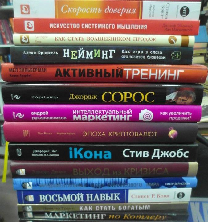 Книги по бизнесу и инвестициям