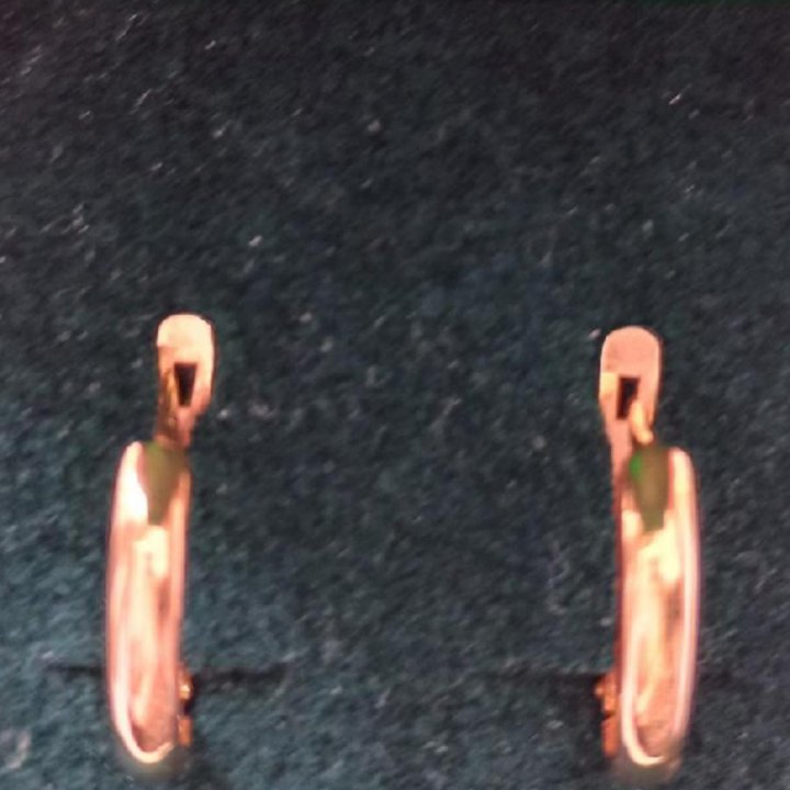 Серьги золотые 585