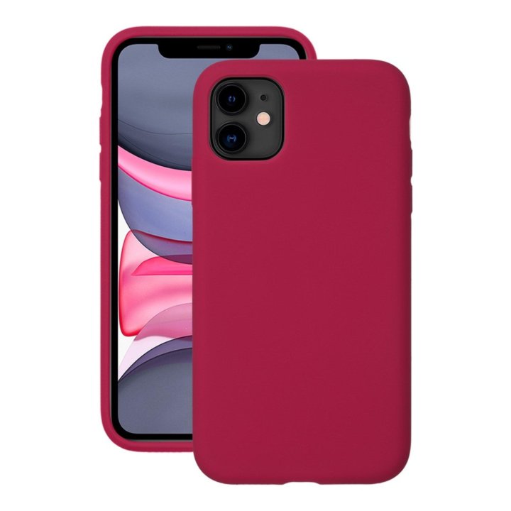 Чехол Liquid Silicone Case для Apple iPhone 11, De