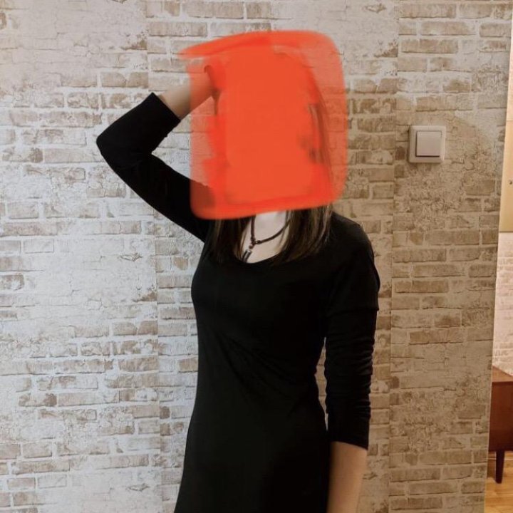 Мини платье черное