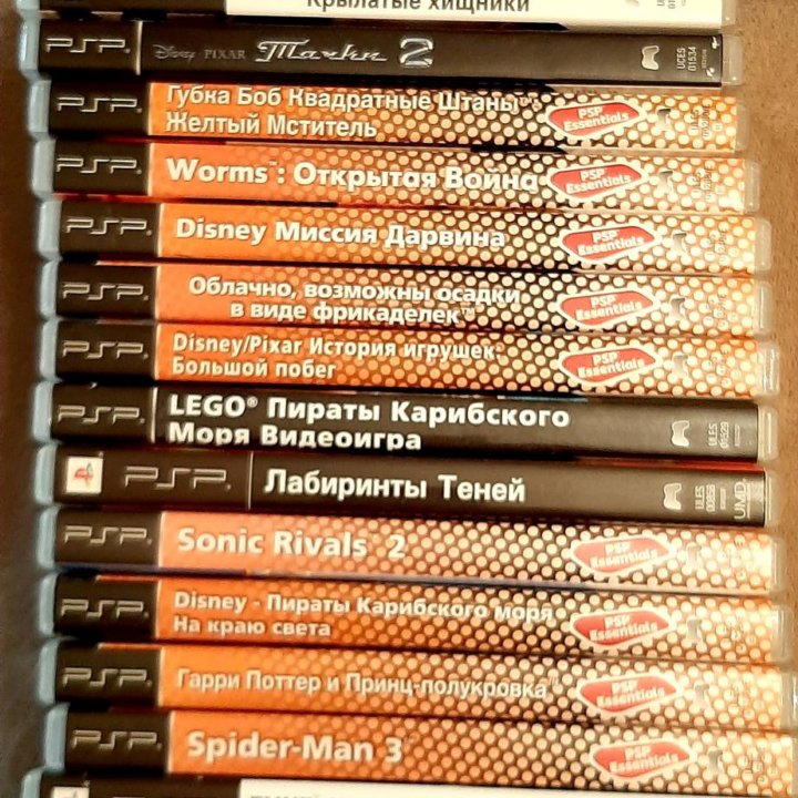 Диски на psp