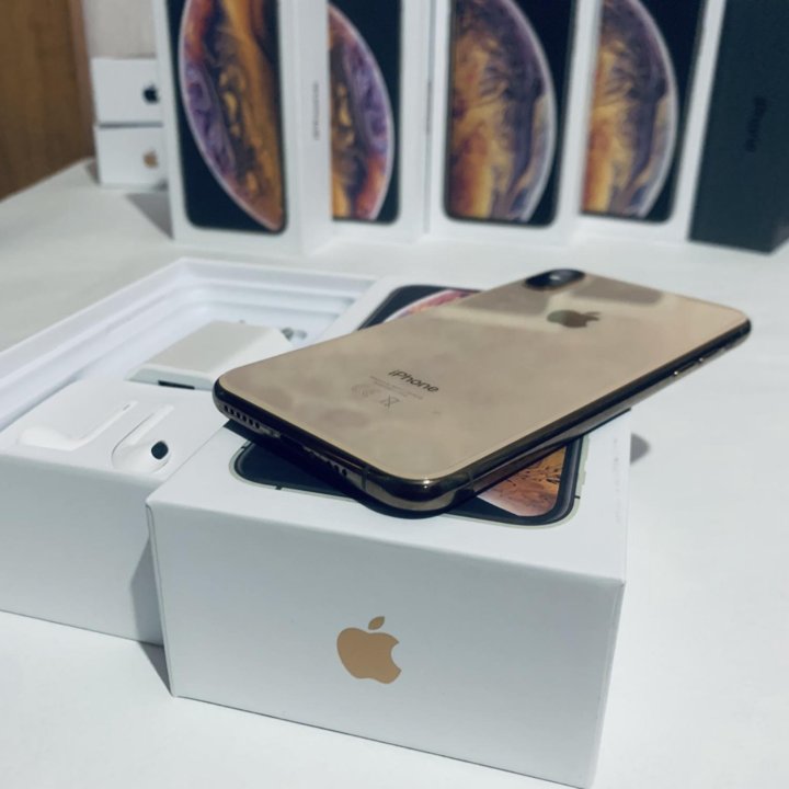 iPhone XS Gold 256 Gb новый 