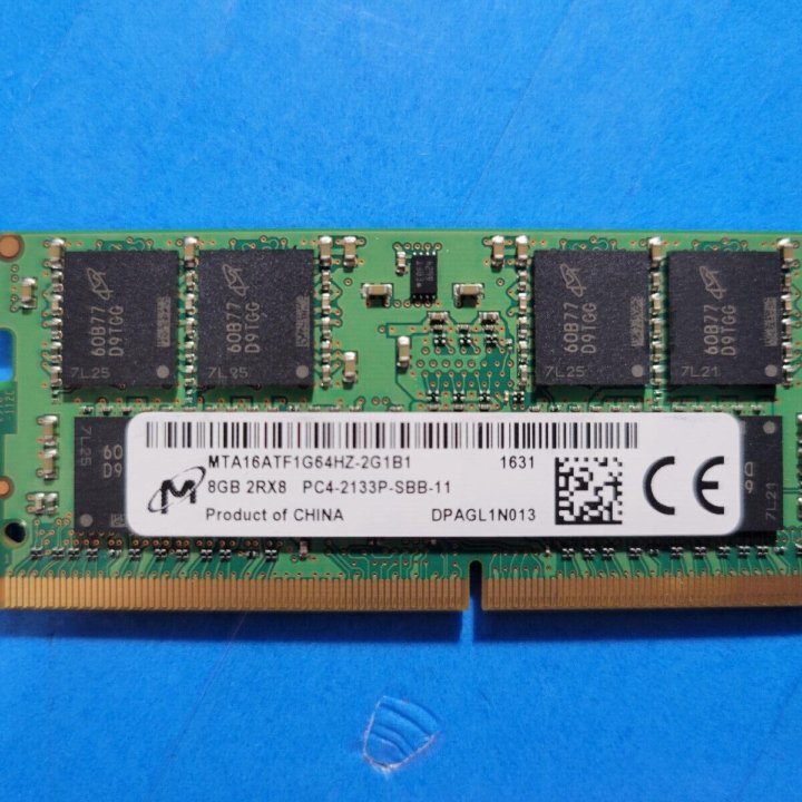 На ноутбук 8GB DDR4 2133 Mz Micron память ддр4 PC4