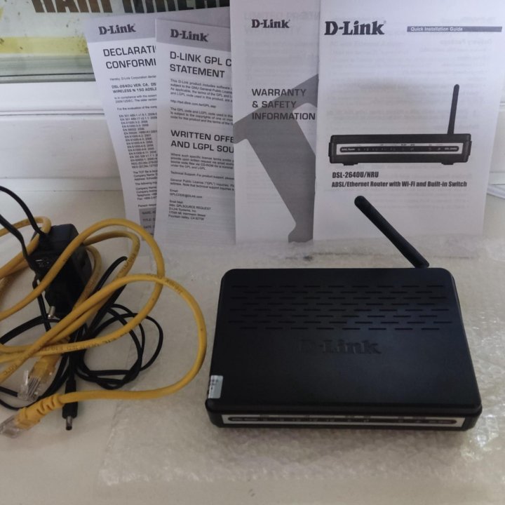 D-link Wireless N 150 ADSL2+ Modem Router