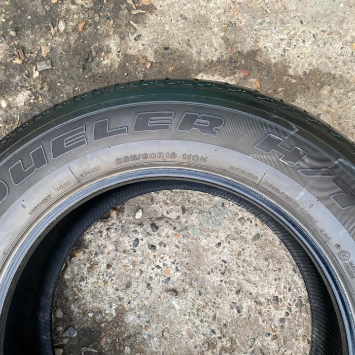 265/60 R18 BRIDGESTONE ЛЕТО