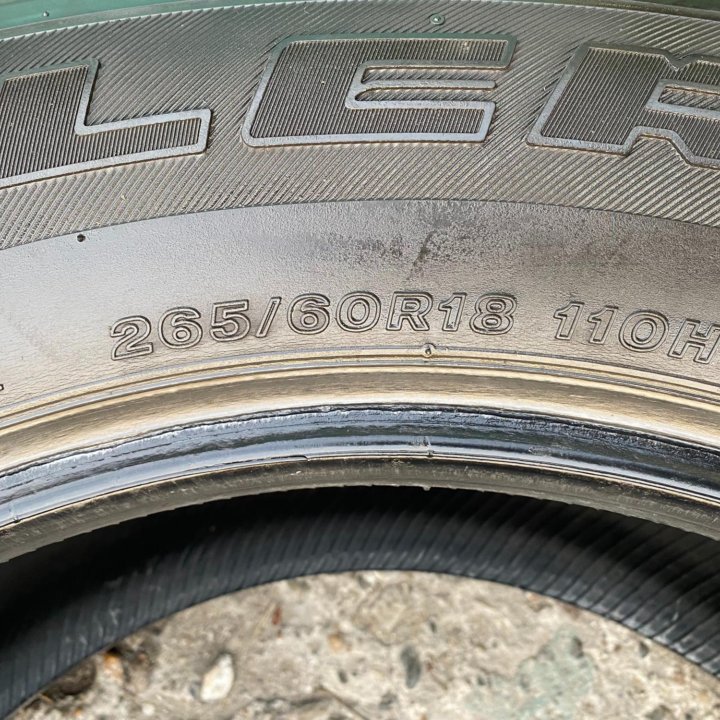 265/60 R18 BRIDGESTONE ЛЕТО