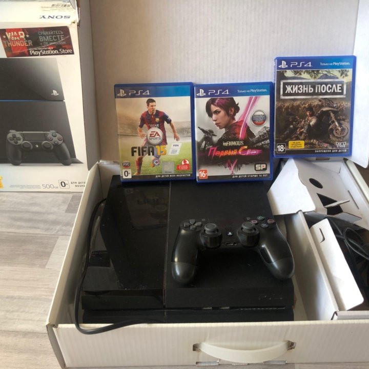 Ps 4 с 3 дисками