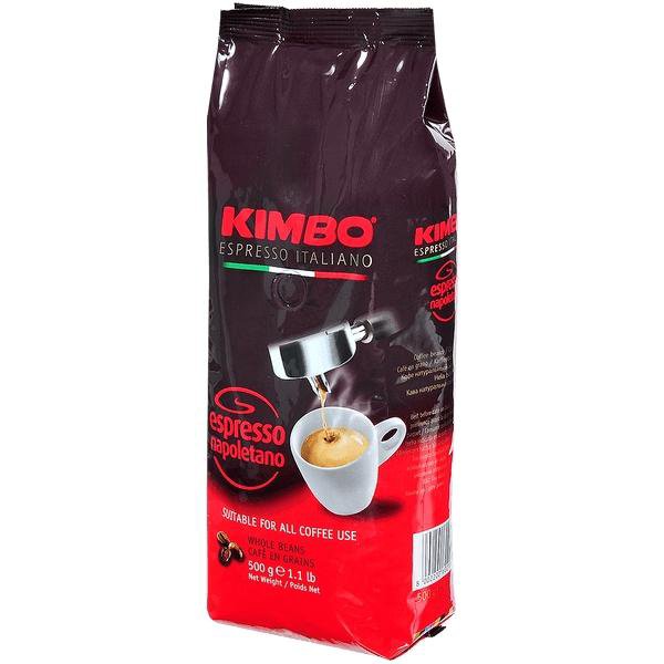 Кофе в зернах Kimbo Espresso Napoletano 0.5 кг