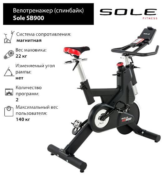 Коммерческий спинбайк Sole SB900 2019 (торг)