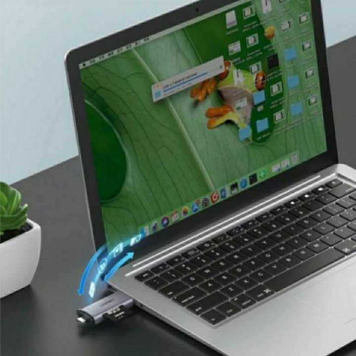 Ugreen Кардридер USB-C 3.1 + USB-A новый