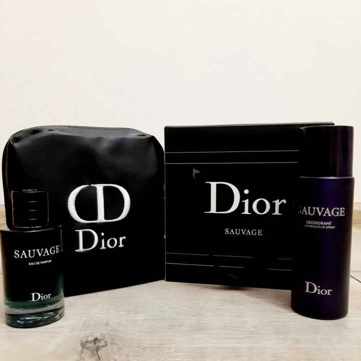 Подарочный набор Christian Dior Sauvage парфюм